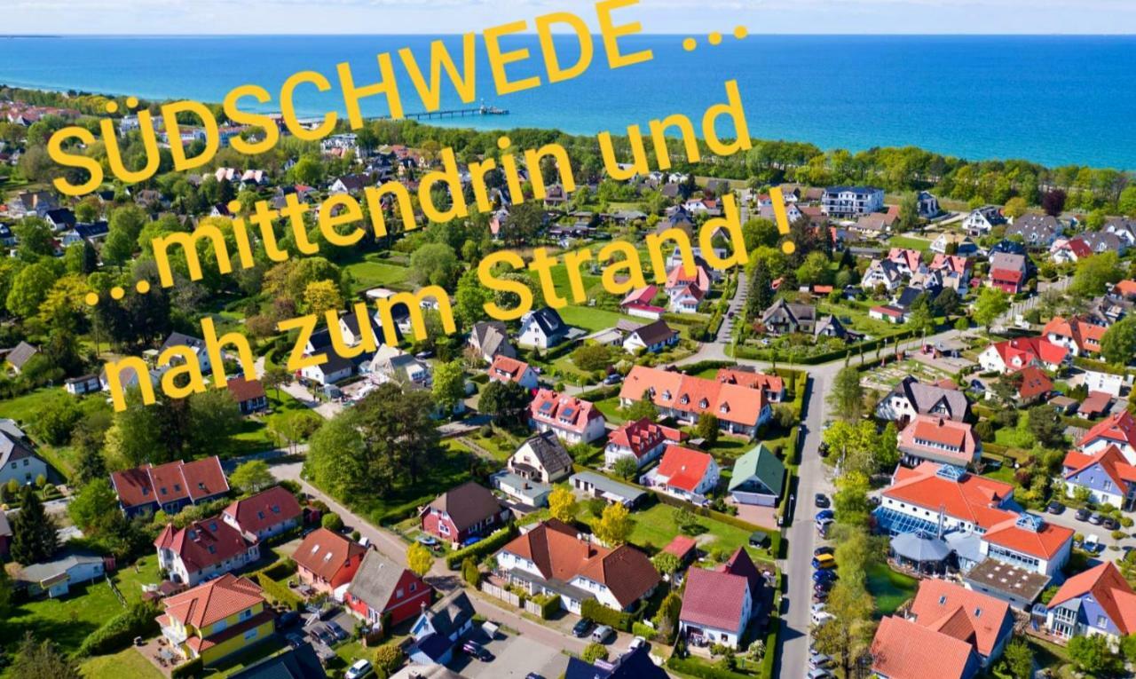 PREMIUM-LODGE im DER SÜDSCHWEDE ... Dein Gästehaus mitten in Ostseeheilbad Zingst Exterior foto